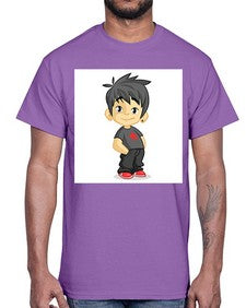 Kid 149#- cartoon general- Cotton Tee