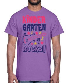 Kindergarten Rocks 433#- kindergarten- Cotton Tee