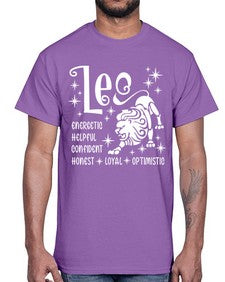 Leo 281#- leo- Cotton Tee