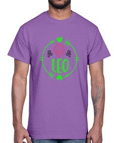Leo 283#- leo- Cotton Tee