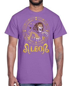 Leo 297#- leo- Cotton Tee