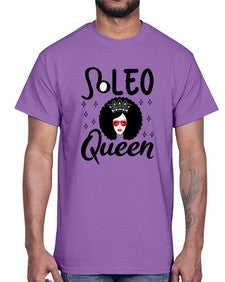 Leo queen 294#- leo- Cotton Tee