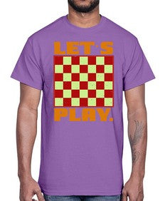 Lets play 135#- chess- Cotton Tee