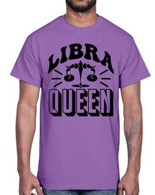 Libra queen 329#- libra- Cotton Tee