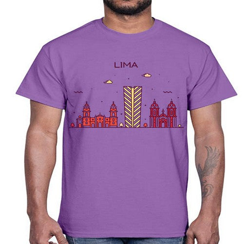 Lima 1139#- cities- Cotton Tee