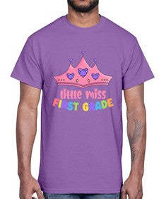 Little Miss first Grade 480#- first grade- Cotton Tee