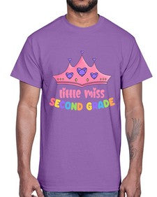 Little Miss second Grade 487#- second grade- Cotton Tee