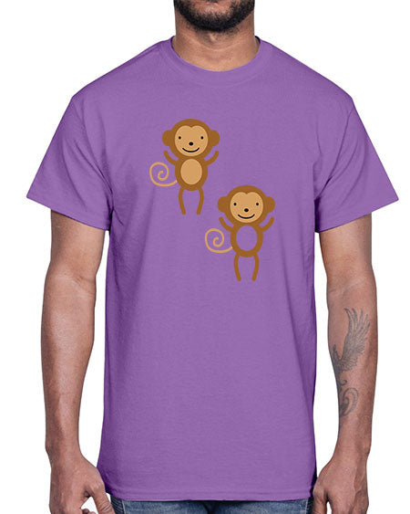 Little_monkeys_MF_5814- monkey- Cotton Tee