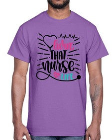 Livin That Nurse Life Style Style 1061#- nurse- Cotton Tee