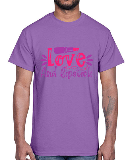Love And Lipstick Style 225#-makeup Cotton Tee