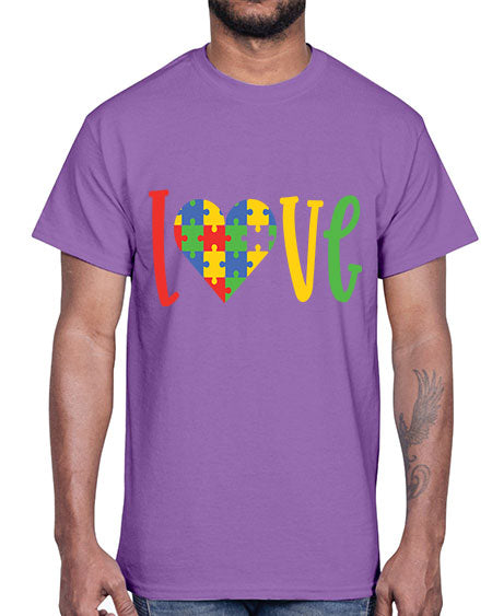 Love Style 30#- autism- Cotton Tee