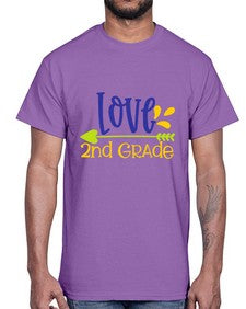 Lovesecond Grade 529#- second grade- Cotton Tee