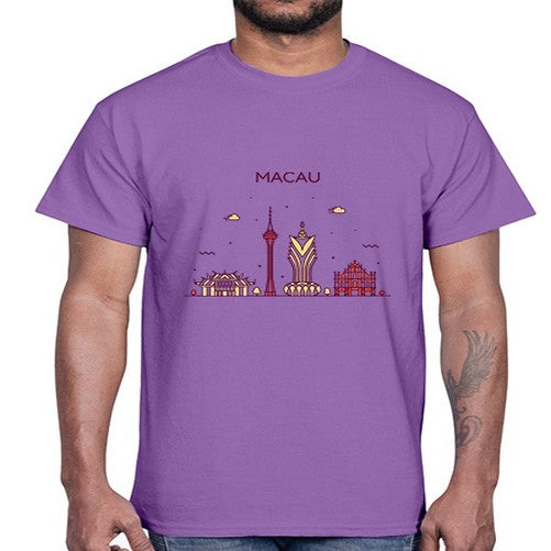 Macau 1198#- cities- Cotton Tee