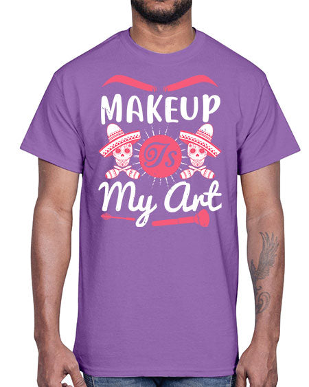 Makeup Is My Art Style 193#-makeup Cotton Tee