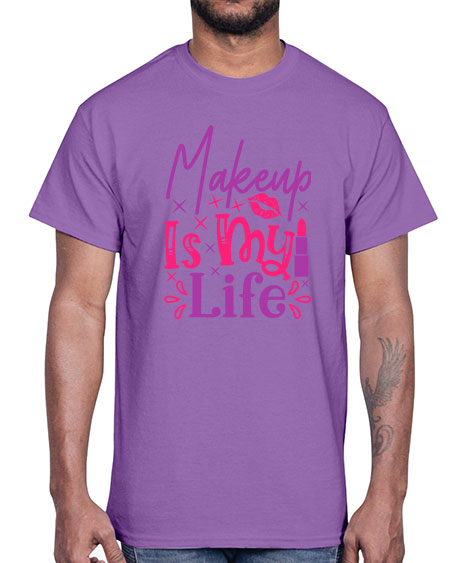 Makeup Is My Life Style 224#-makeup Cotton Tee