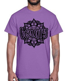 Mandala Beauty 757#- mandala- Cotton Tee