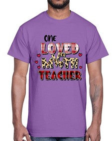 Math Teacher Cupids Favorite 530#- teacher- Cotton Tee
