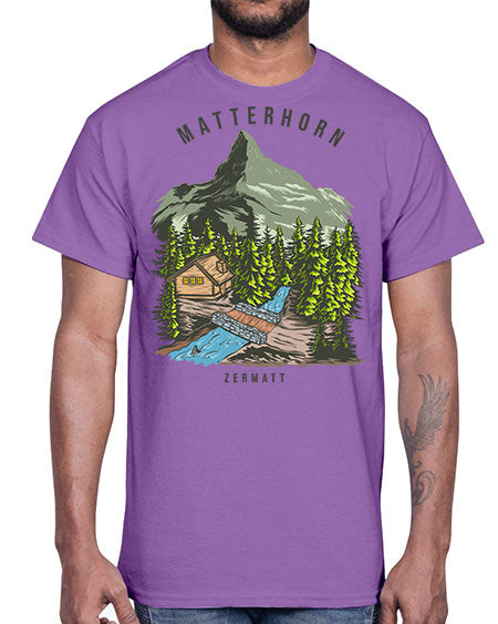 Matterhorn 21#- nature- Cotton Tee