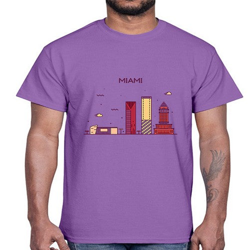 Miami 1285#- cities- Cotton Tee