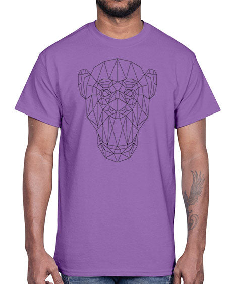 Monkey 124554#- monkey- Cotton Tee