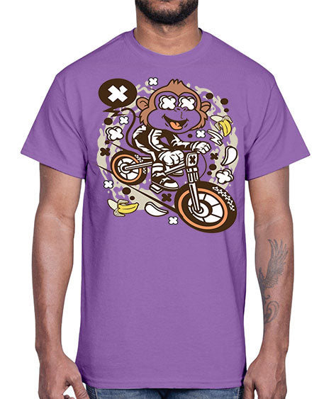 Monkey Downhill- monkey- Cotton Tee