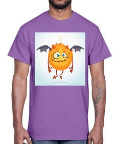 Monster 177#- cartoon general- Cotton Tee