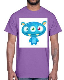 Monster 181#- cartoon general- Cotton Tee