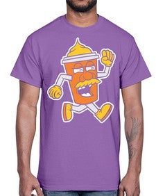 Never too old 197#- cartoon food- Cotton Tee