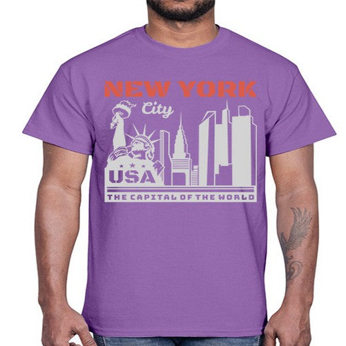 New York 1466#- cities- Cotton Tee