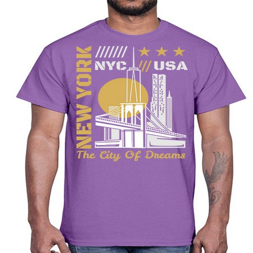 New York 1475#- cities- Cotton Tee