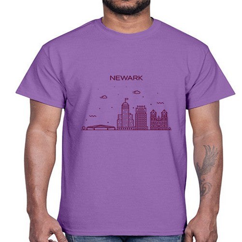NewarkNJ 1484#- cities- Cotton Tee