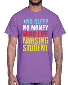 No Sleep Style 314#- nurse- Cotton Tee