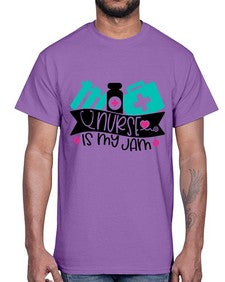 Nurse Is My Jam Style Style 1163#- nurse- Cotton Tee
