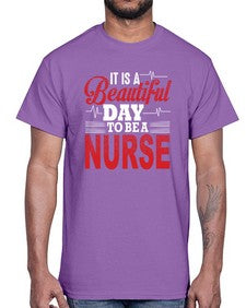 Nursetranspermentpng Style 1262#- nurse- Cotton Tee