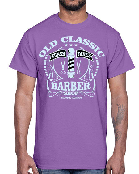Old Classic Barber1285#- barber- Cotton Tee