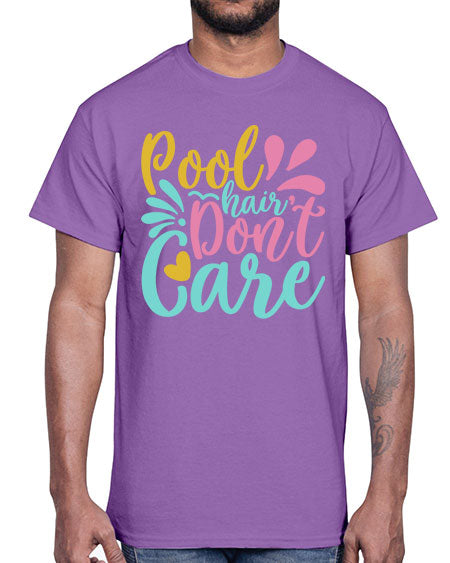 POOL HAIR DONT CARE Style 6#- summer- Cotton Tee