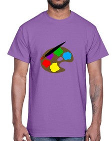 Paint Colors Artboard 173#- art pop art- Cotton Tee
