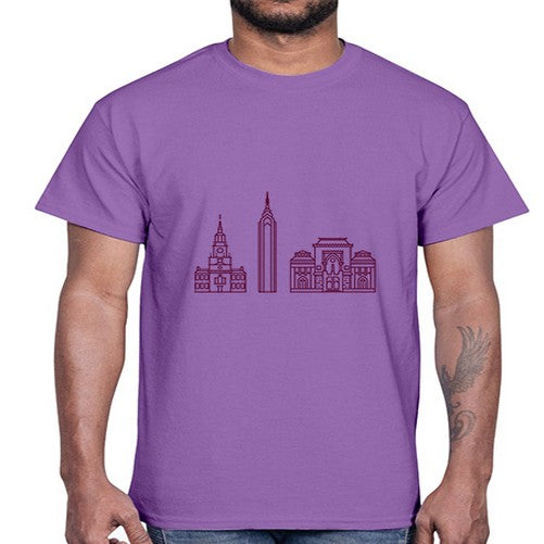 Philadelphia 1603#- cities- Cotton Tee
