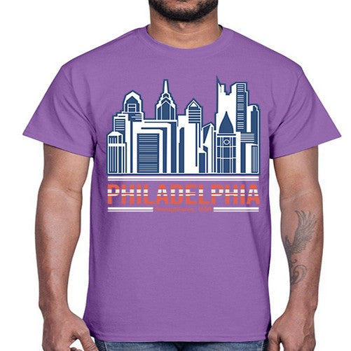 Philadelphia 1604#- cities- Cotton Tee