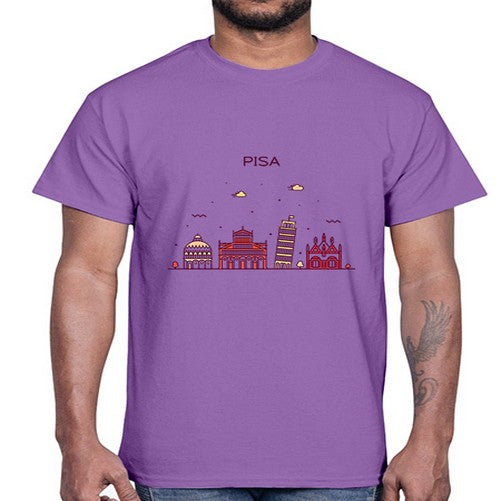 Pisa 1622#- cities- Cotton Tee