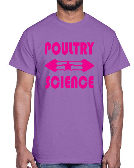 PoultryScienceScience tshirt design PoultryScience Sciencetshirtdesign 158#- general science- Cotton Tee