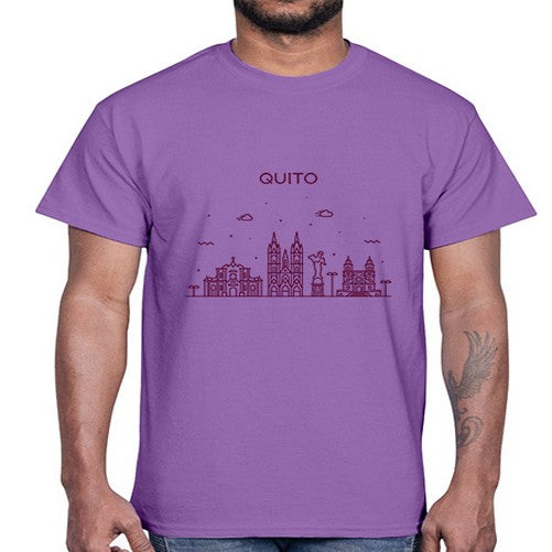 Quito 1701#- cities- Cotton Tee