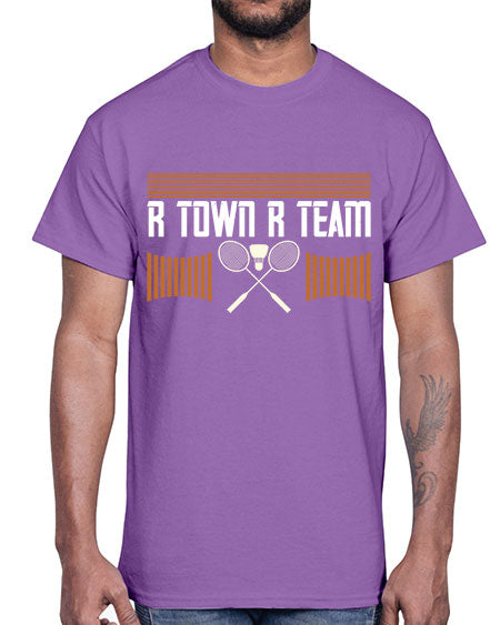 R town r team 1912#- badminton- Cotton Tee