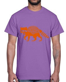 RacoonMandala 1010#- mandala- Cotton Tee