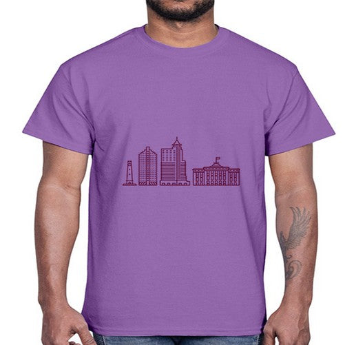 Raleigh 1709#- cities- Cotton Tee
