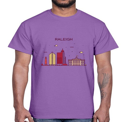 Raleigh 1710#- cities- Cotton Tee