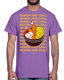 Ramen and Chill 1493#- Ramen- Cotton Tee