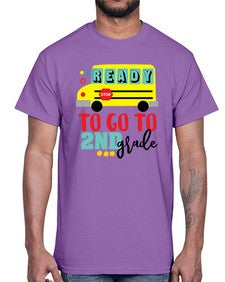 Ready to go second grade 725#- second grade- Cotton Tee