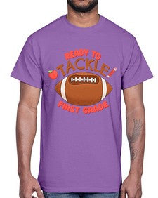 Ready to tackle first Grade 742#- first grade- Cotton Tee