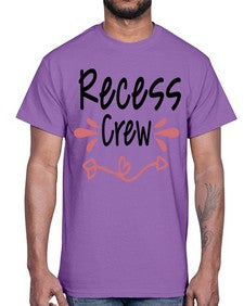 Recess Crew 748#- graduation- Cotton Tee